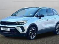 Used Vauxhall Crossland Ultimate 110 HP (80 kW) 2023 Silver SUV