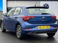 Used VW Polo Life 95 HP (69 kW) 2022 Blue Hatchback