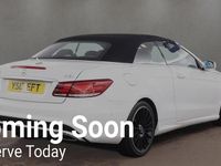 Used Mercedes E250 AMG 2013 White Cabriolet