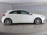 Used Mercedes A200 AMG line 136 HP (100 kW) 2016 White Hatchback