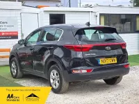 Used Kia Sportage 177 HP (130 kW) 2017 Black SUV