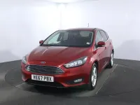 Used Ford Focus Zetec 125 HP (91 kW) 2017 Red Hatchback