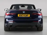 Used BMW 420 M Sport 184 HP (135 kW) 2021 Blue Cabriolet