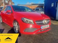Used Mercedes A180 AMG line 109 HP (80 kW) 2017 Red Hatchback