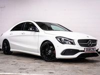 Used Mercedes CLA200 AMG line 136 HP (100 kW) 2018 White Sedan