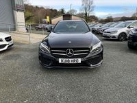 Used Mercedes C250 AMG line 2018 Black Estate