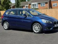 Used BMW 218 150 HP (110 kW) 2014 Blue Coupe