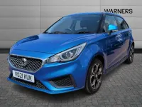 Used MG MG3 Excite 105 HP (77 kW) 2021 Blue Hatchback