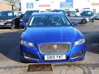 Used Jaguar XF Sportbrake Portfolio 250 HP (183 kW) 2019 Blue Estate