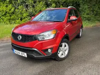 Used SsangYong Korando 2014 Red SUV