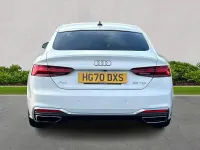 Used Audi A5 Sportback S-Line 163 HP (119 kW) 2020 White Hatchback