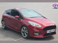Used Ford Fiesta ST-Line 125 HP (91 kW) 2018 Red Hatchback