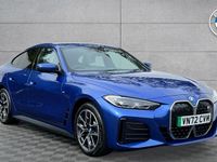 Used BMW i4 M Sport 246 kW (335 HP) 2022 Blue Sedan