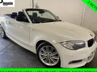 Used BMW 120 Cabriolet Sport Line 2012 White Cabriolet