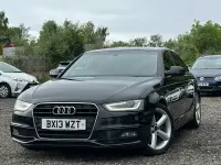 Used Audi A4 S-Line 170 HP (125 kW) 2013 Black Sedan