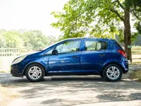 Used Vauxhall Corsa Active 79 HP (58 kW) 2008 Blue Hatchback