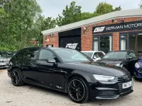 Used Audi A4 Black Edition 190 HP (139 kW) 2018 Black Estate
