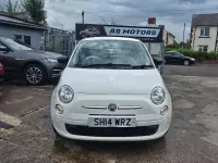 Used Fiat 500 Pop 69 HP (50 kW) 2014 White Hatchback
