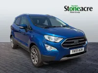 Used Ford Ecosport Titanium 125 HP (91 kW) 2019 Blue SUV