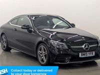 Used Mercedes C200 AMG Line Premium 184 HP (135 kW) 2019 Black Coupe