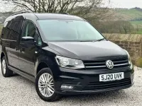 Gebraucht VW Caddy Maxi Life 122 PS (89 kW) 2020 Schwarz Van / Kleinbus
