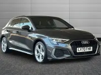 Used Audi A3 S-Line 150 HP (110 kW) 2020 Grey Sedan