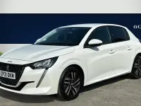 Used Peugeot 208 Allure Premium 75 HP (55 kW) 2021 White Hatchback