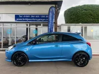 Used Vauxhall Corsa Edition 75 HP (55 kW) 2017 Blue Hatchback