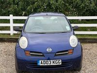 Used Nissan Micra 2003 Blue Hatchback