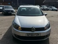 Used VW Golf VI SE 140 HP (102 kW) 2010 Silver Hatchback