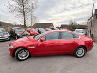 Begagnad Jaguar XF Prestige 2017 Röd Sedan