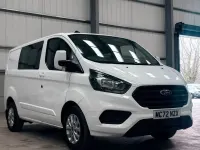 Used Ford Transit Custom 105 HP (77 kW) 2023 White Van