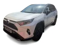 Used Toyota RAV4 Hybrid 218 HP (160 kW) 2022 White and black SUV