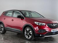 Used Vauxhall Grandland X Sport 131 HP (96 kW) 2019 Red SUV