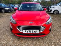 Used Ford Focus Zetec 125 HP (91 kW) 2021 Red Hatchback