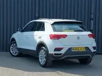 Used VW T-Roc SE 115 HP (84 kW) 2018 White SUV