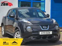 Used Nissan Juke Acenta 110 HP (80 kW) 2011 Black SUV