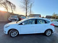 Used Ford Focus Zetec 2017 White Hatchback