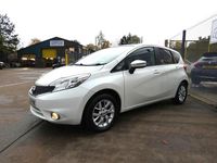 Used Nissan Note Acenta Premium 80 HP (58 kW) 2014 White MPV