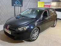 Used VW Golf VI SE 105 HP (77 kW) 2009 Black Hatchback
