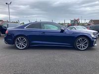 Used Audi A5 S-Line 163 HP (119 kW) 2021 Blue Coupe