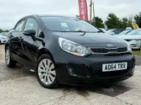 Used Kia Rio 2014 Black Hatchback
