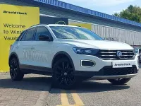 Used VW T-Roc Black Edition 150 HP (110 kW) 2021 White SUV