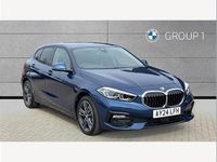 Used BMW 118 Sport Line 136 HP (100 kW) 2024 Blue Hatchback