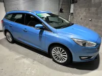 Used Ford Focus Titanium X 182 HP (133 kW) 2017 Blue Estate