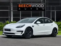 Used Tesla Model 3 Long Range AWD 366 kW (498 HP) 2020 White Sedan