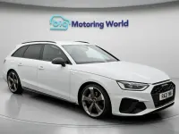 Used Audi A4 Black Edition 2021 White Estate