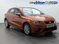 Begagnad Seat Ibiza SE Technology 80 HK (58 kW) 2019 Orange Halvkombi