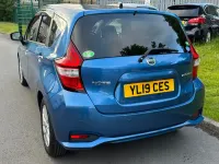 Used Nissan Note Acenta Limited Edition 79 HP (58 kW) 2019 Blue Hatchback