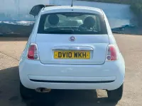 Used Fiat 500 Pop 69 HP (50 kW) 2010 Blue Hatchback